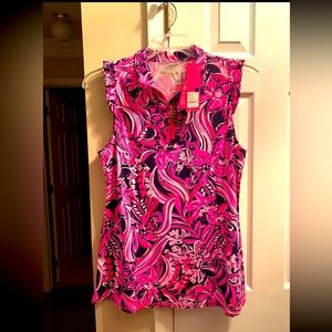 Lily Pulitzer sleeveless top size large new with tags